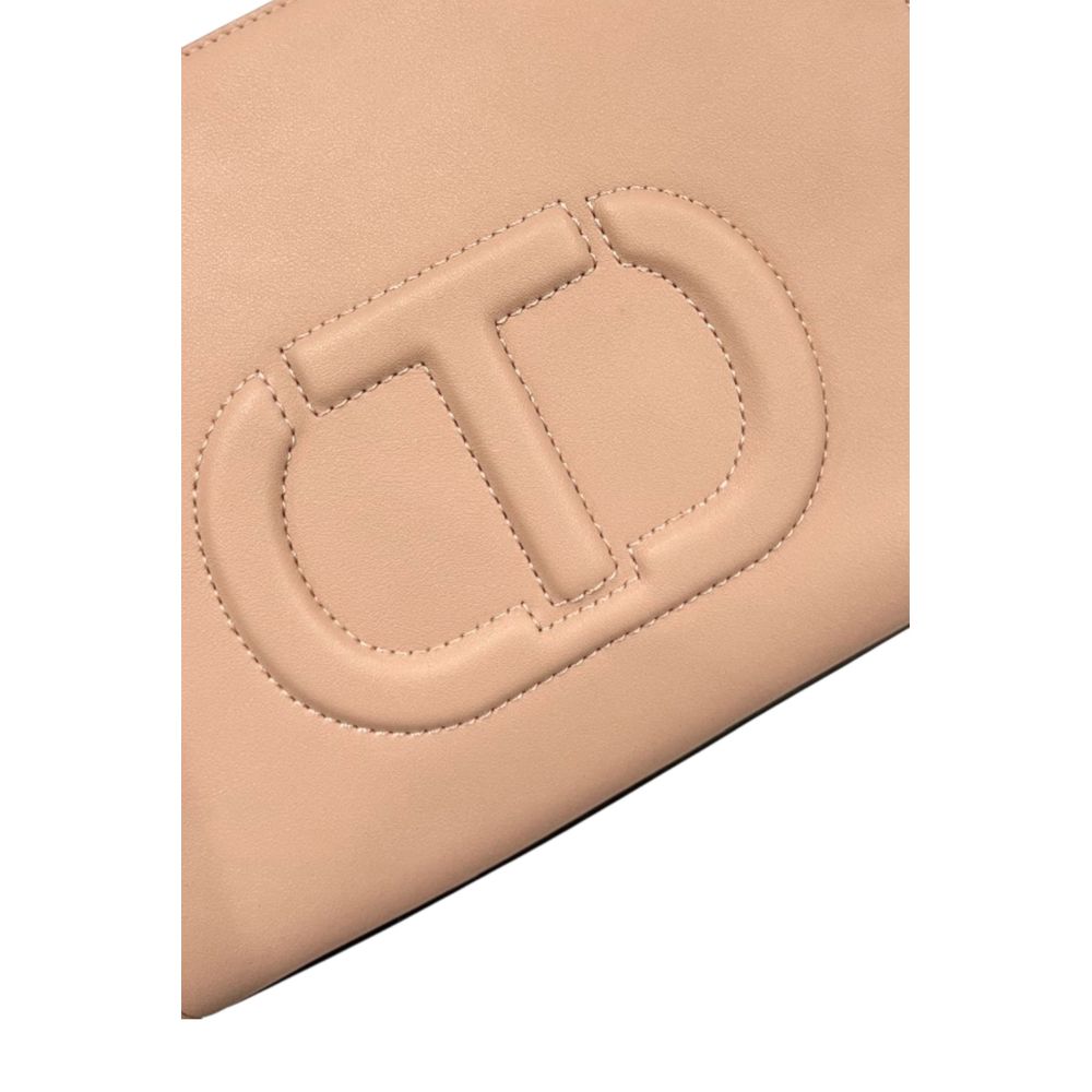 Borsa da donna Twinset in PU rosa
