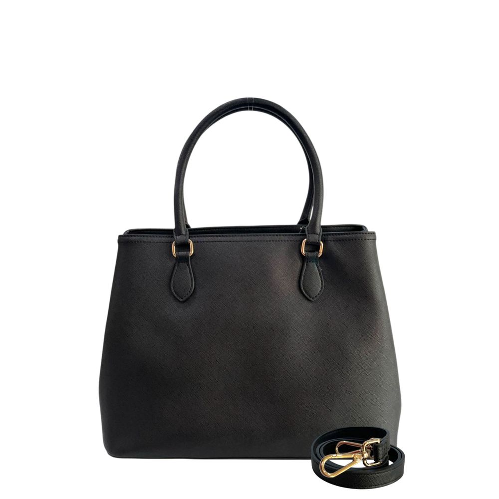 Borsa a tracolla da donna Twinset in poliuretano giallo