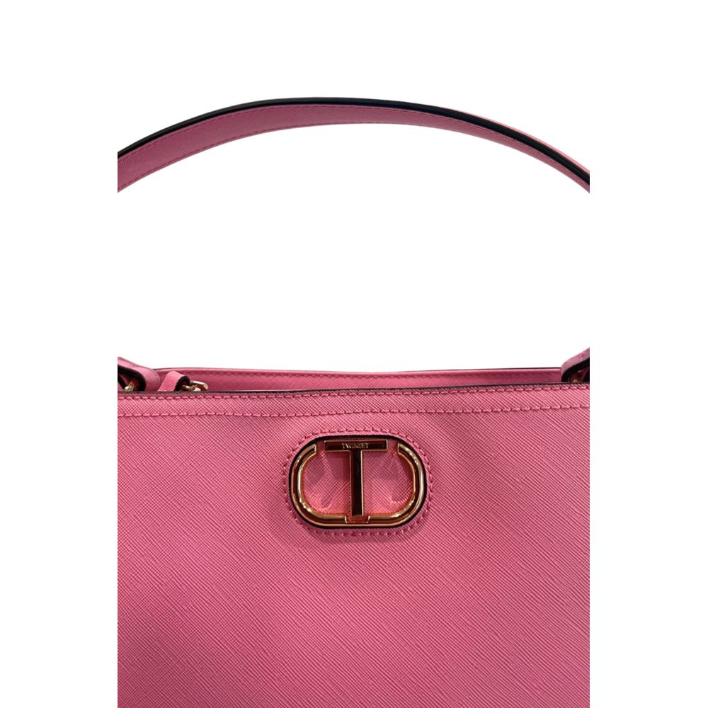 Borsa da donna Twinset in PU rosa