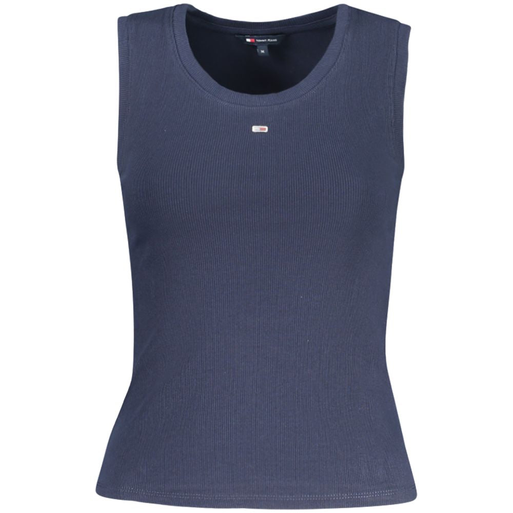 Canotta da donna Tommy Hilfiger in cotone blu