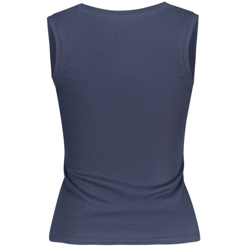 Canotta da donna Tommy Hilfiger in cotone blu