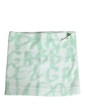 Dolce & Gabbana Uomo Cappello Scaldacollo in Nylon Bianco con Stampa Logo