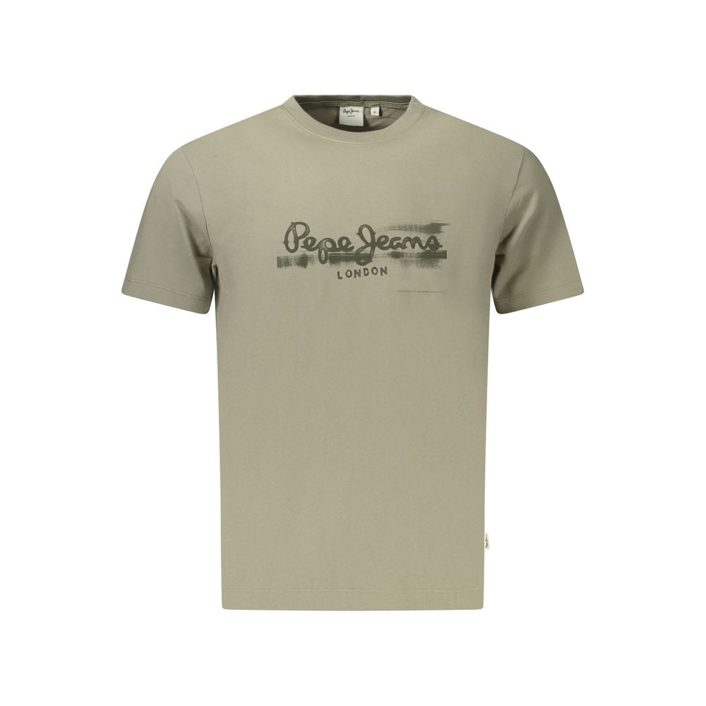 T-shirt da uomo Pepe Jeans in cotone verde