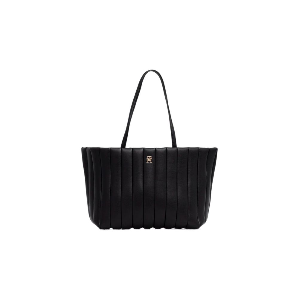 Borsa Tommy Hilfiger in polietilene nera