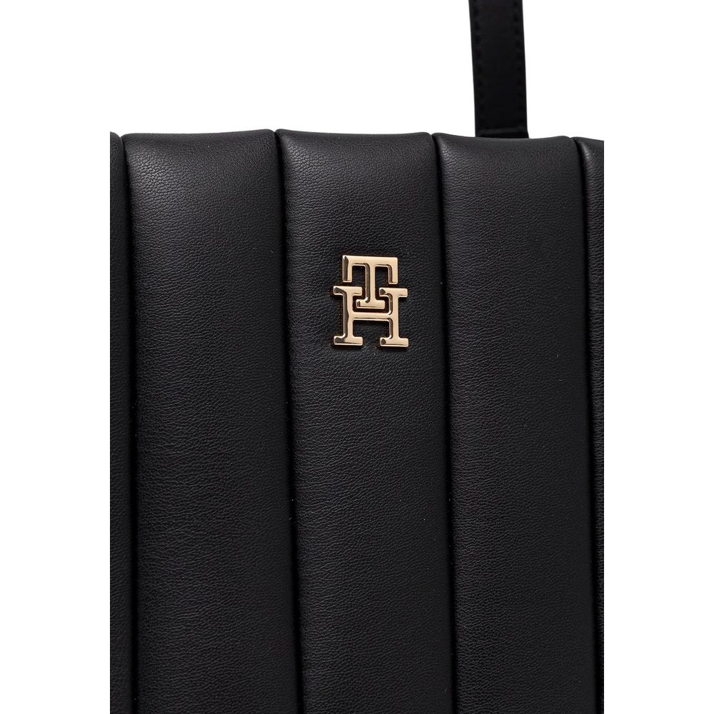 Borsa Tommy Hilfiger in polietilene nera