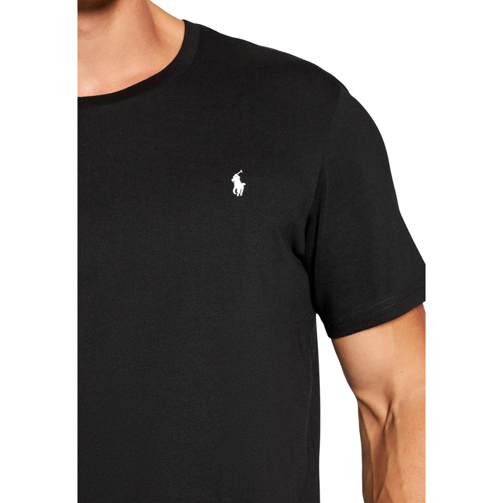 Ralph Lauren Black Cotton T-Shirt