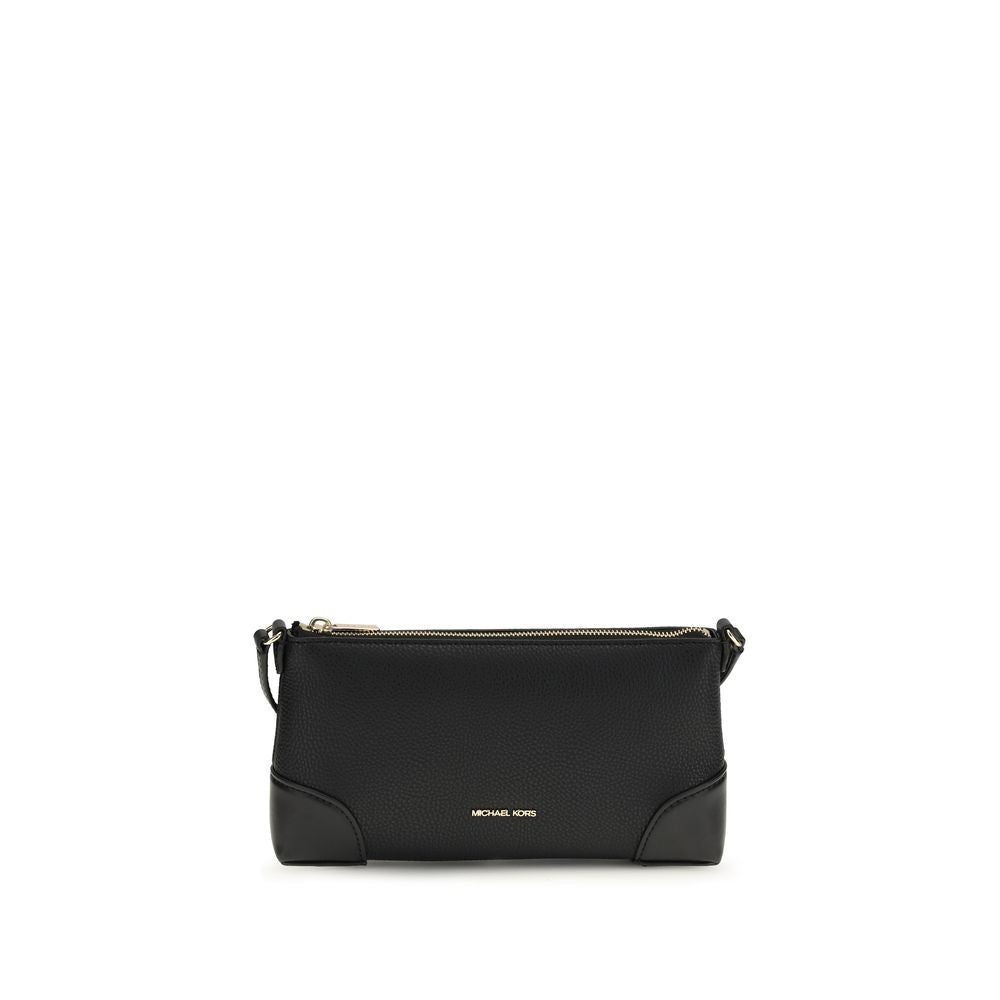 Portafoglio Michael Kors in pelle di vitello nera Bos Taurus