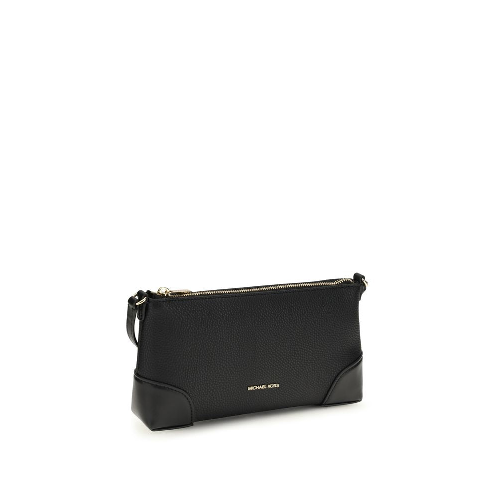 Portafoglio Michael Kors in pelle di vitello nera Bos Taurus