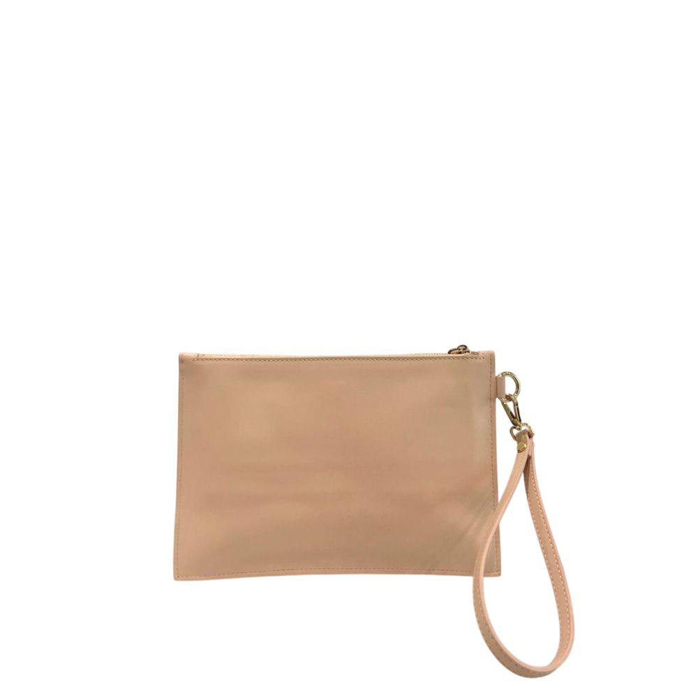 Twinset Pochette Donna in Poliuretano Rosa