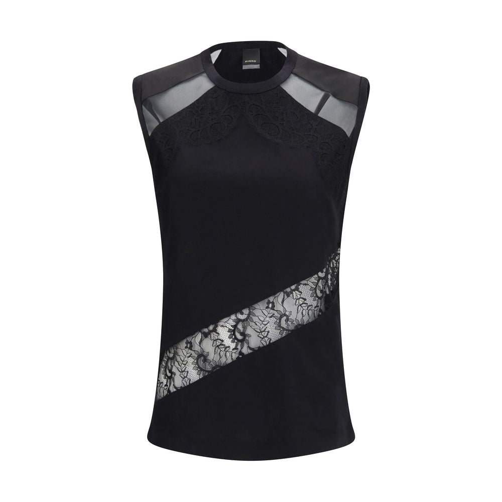 T-shirt PINKO in cotone nero