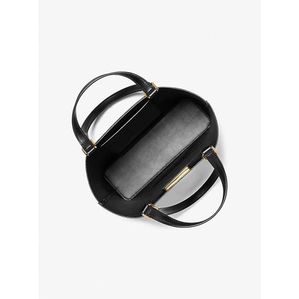 Borsa a tracolla Michael Kors in pelle nera