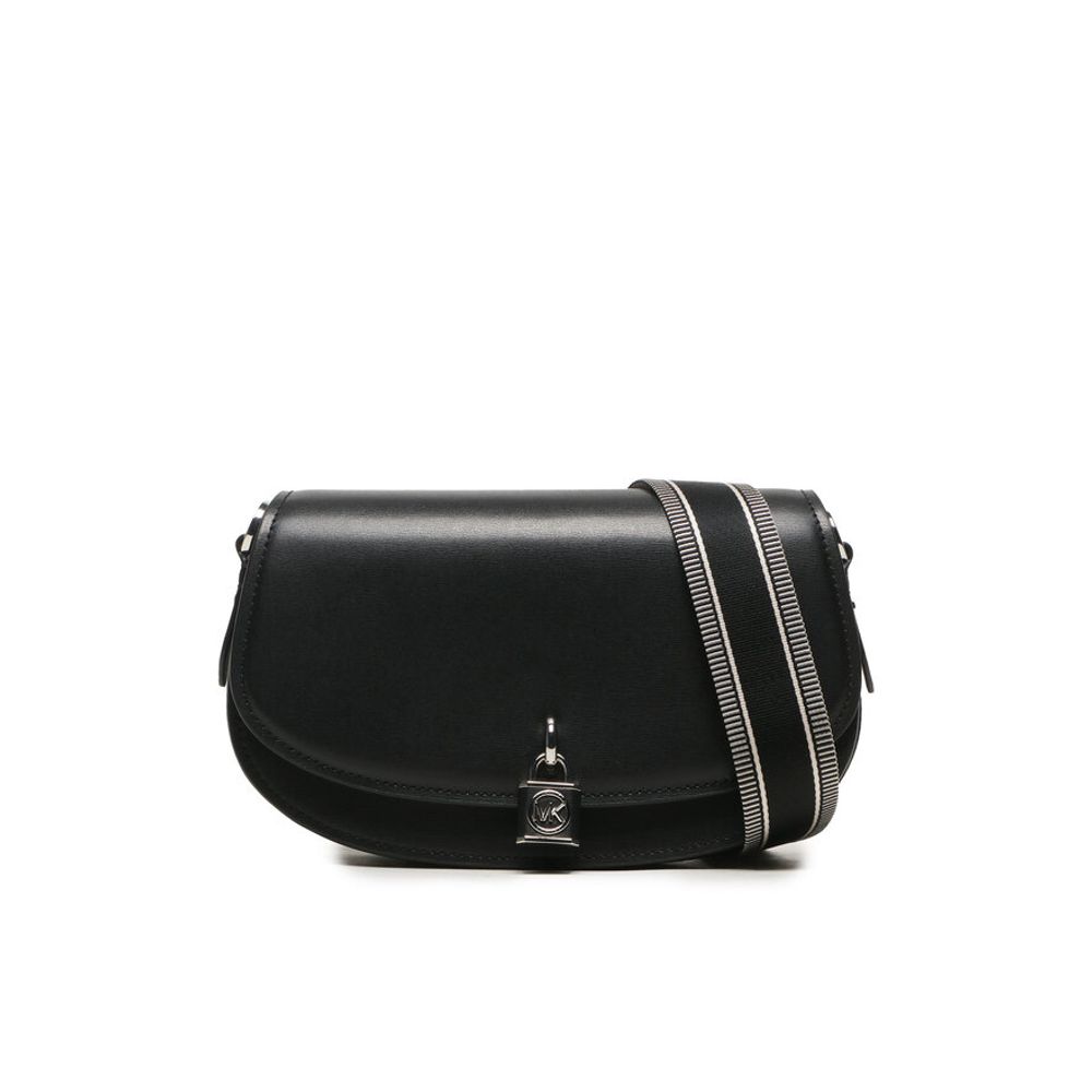 Borsa a tracolla Michael Kors in pelle nera