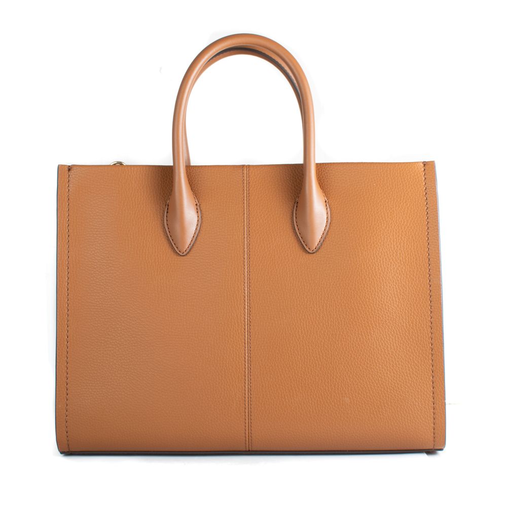 Borsa a tracolla Michael Kors in pelle marrone