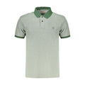 Polo da uomo in cotone verde Timberland