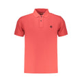 Polo da uomo Timberland in cotone organico rosso