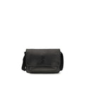 Borsa a tracolla Saint Laurent in pelle di vitello nera Bos Taurus
