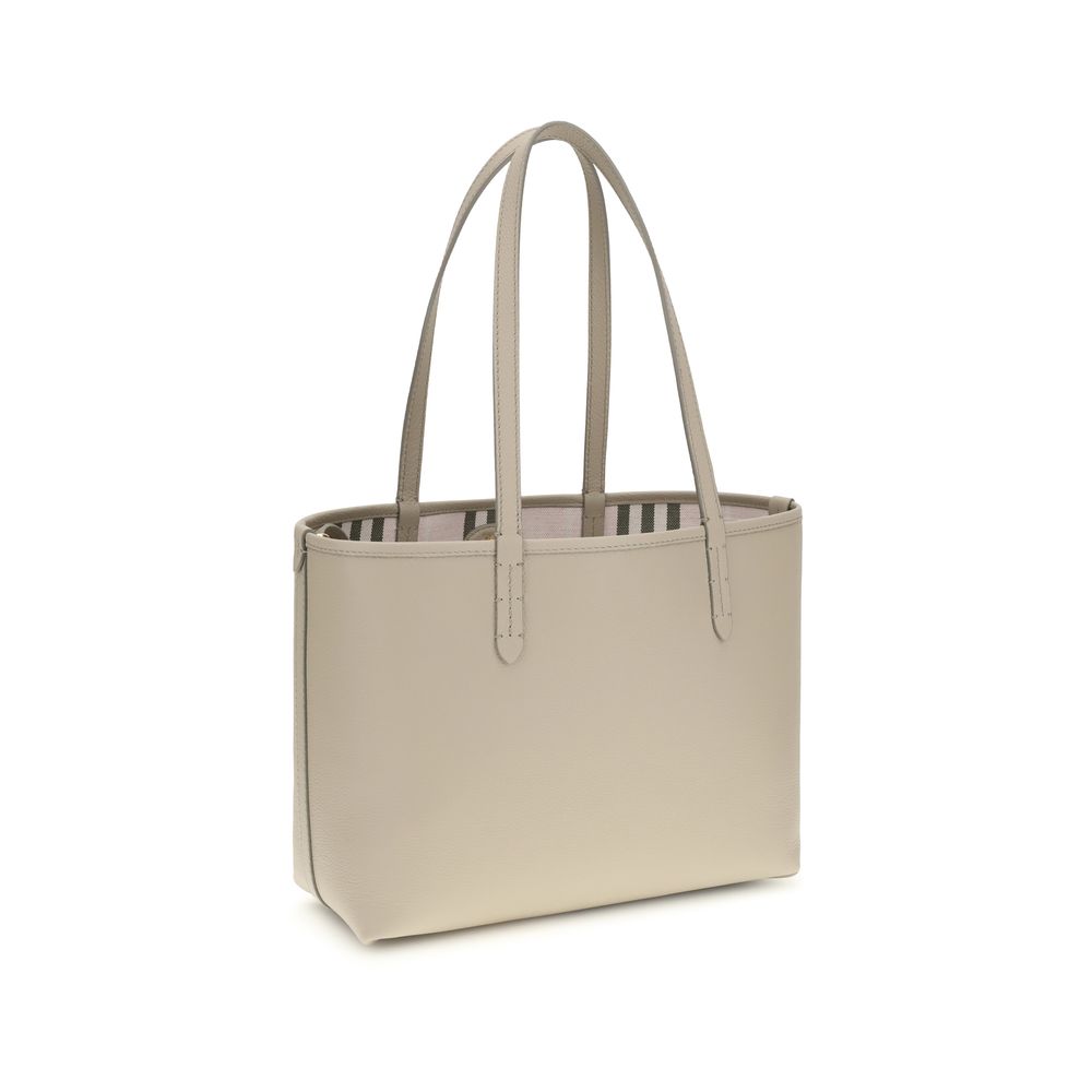 Burberry Beige Calf Leather Bos Taurus Shoulder Bag