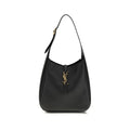 Borsa a tracolla Saint Laurent in pelle di vitello nera Bos Taurus