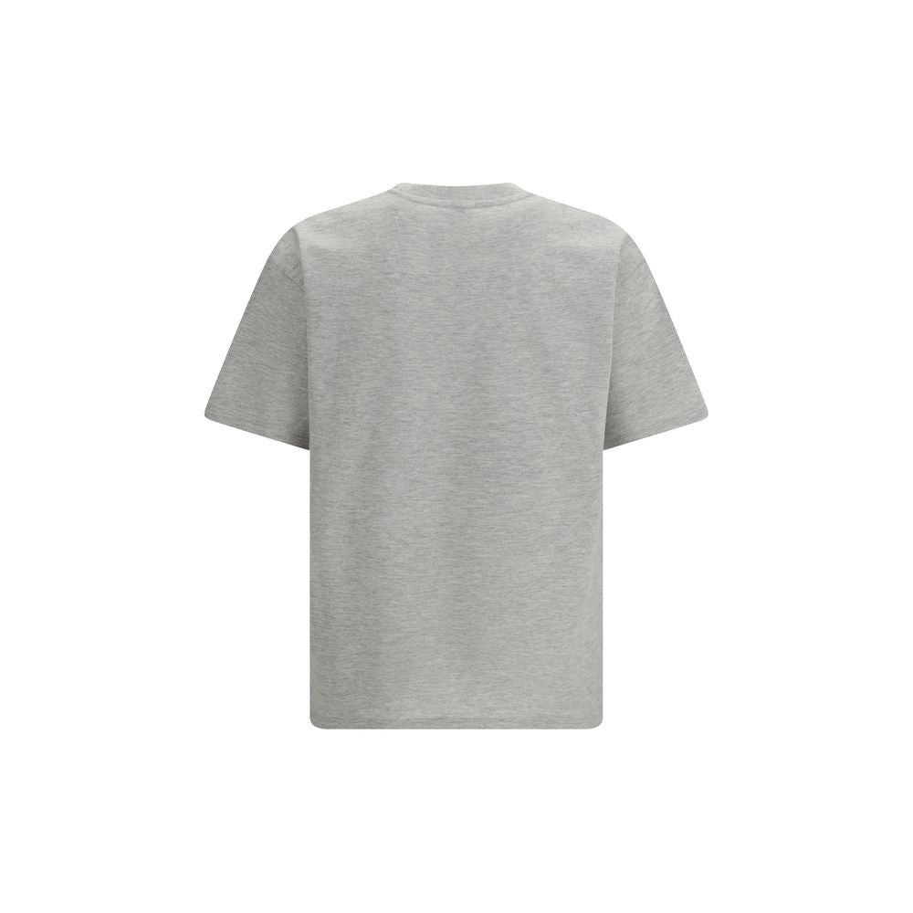 T-Shirt in cotone grigio Saint Laurent