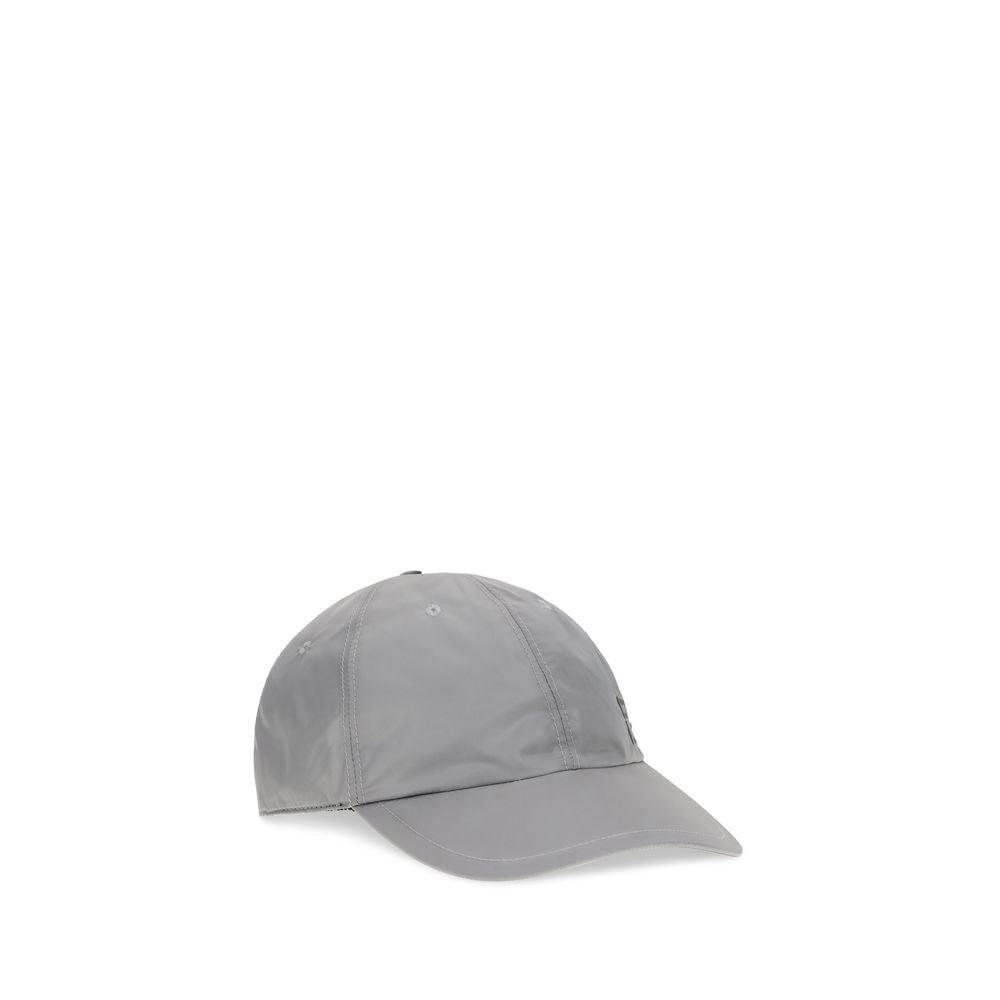 Fendi Gray Nylon Cap (Baseball Hat)