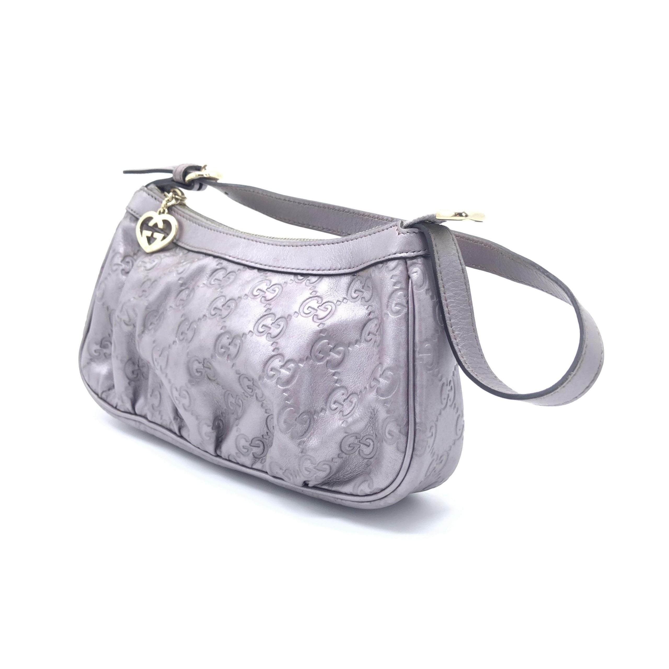 Borsa a Spalla Lovely Guccissima Metallizzata