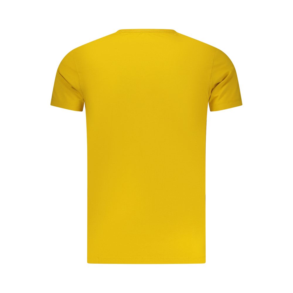 T-Shirt Da Uomo In Cotone Giallo Pepe Jeans
