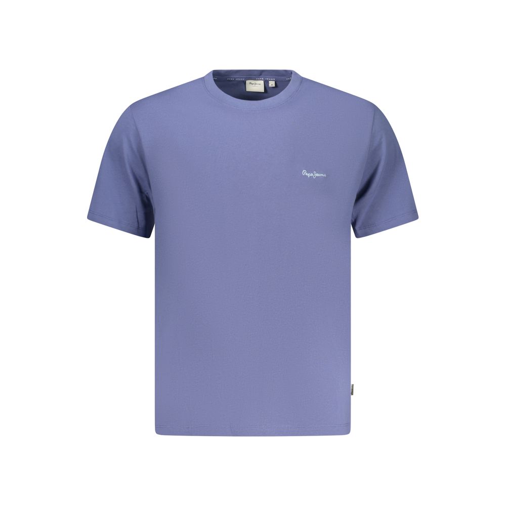 T-shirt Pepe Jeans Blu in Cotone da Uomo