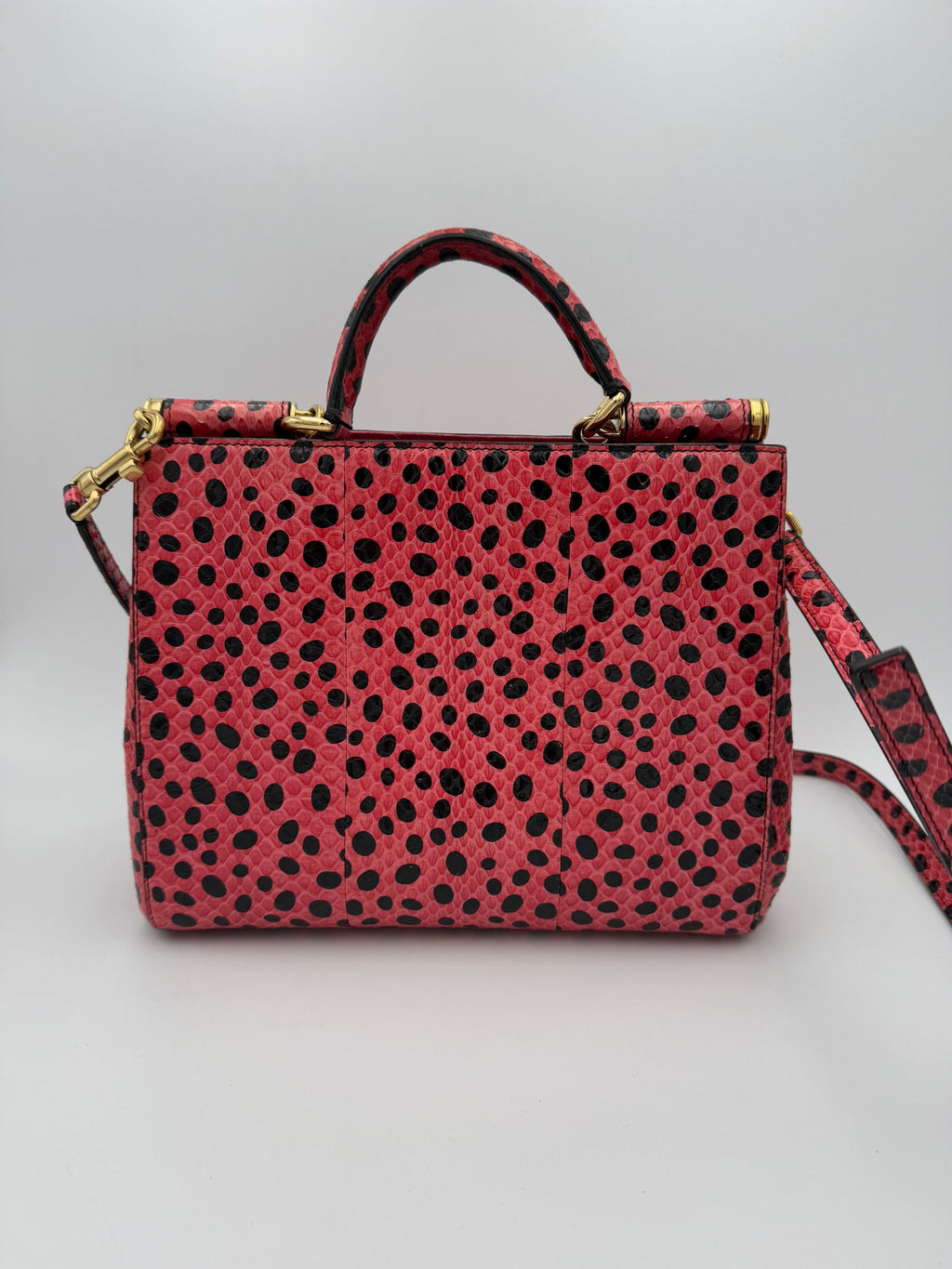Dolce & Gabbana DOLCE & GABBANA Borsa Sicily in Pelle di Rettile