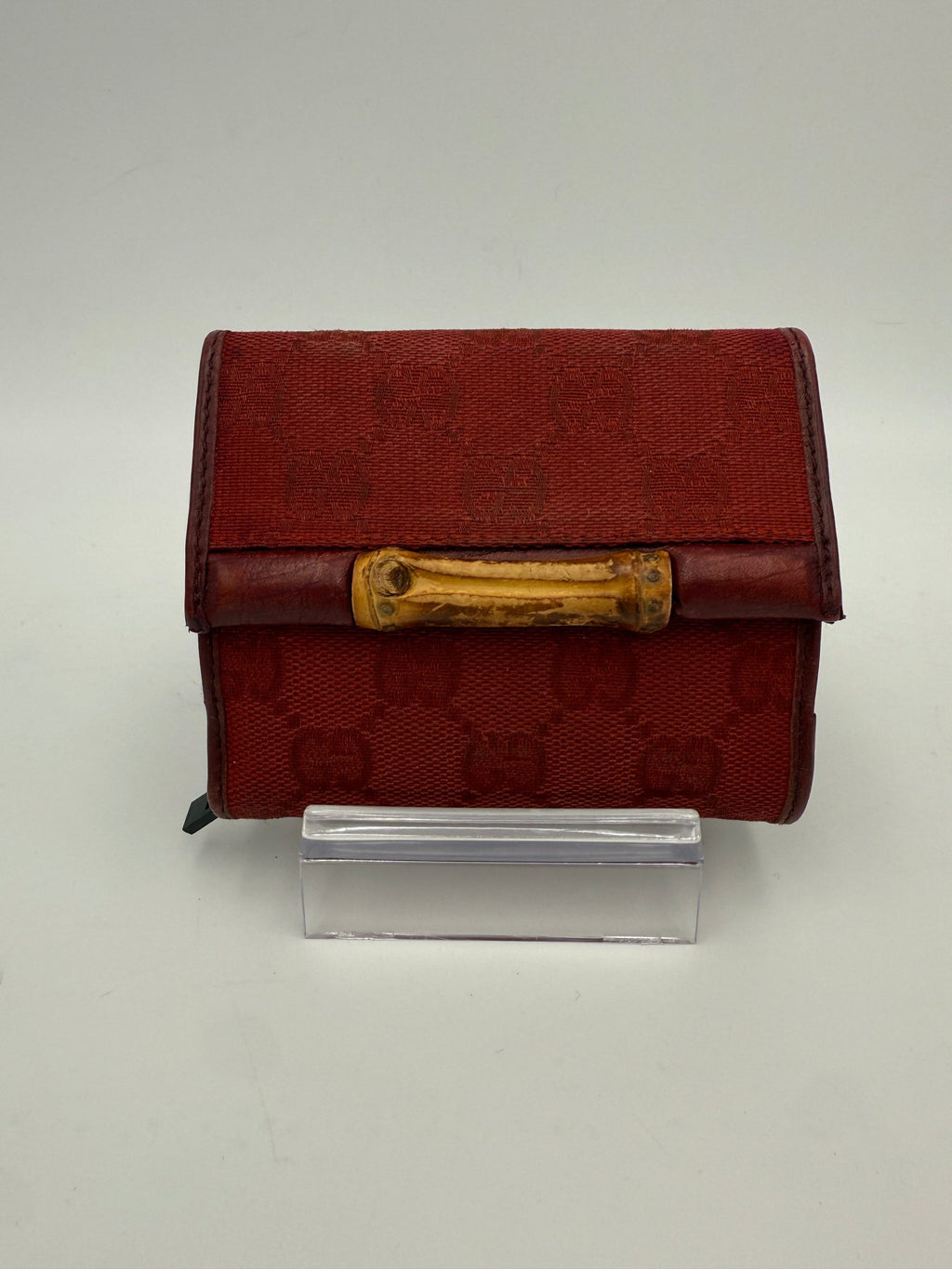 Gucci GUCCI Portafoglio compatto in tela GG