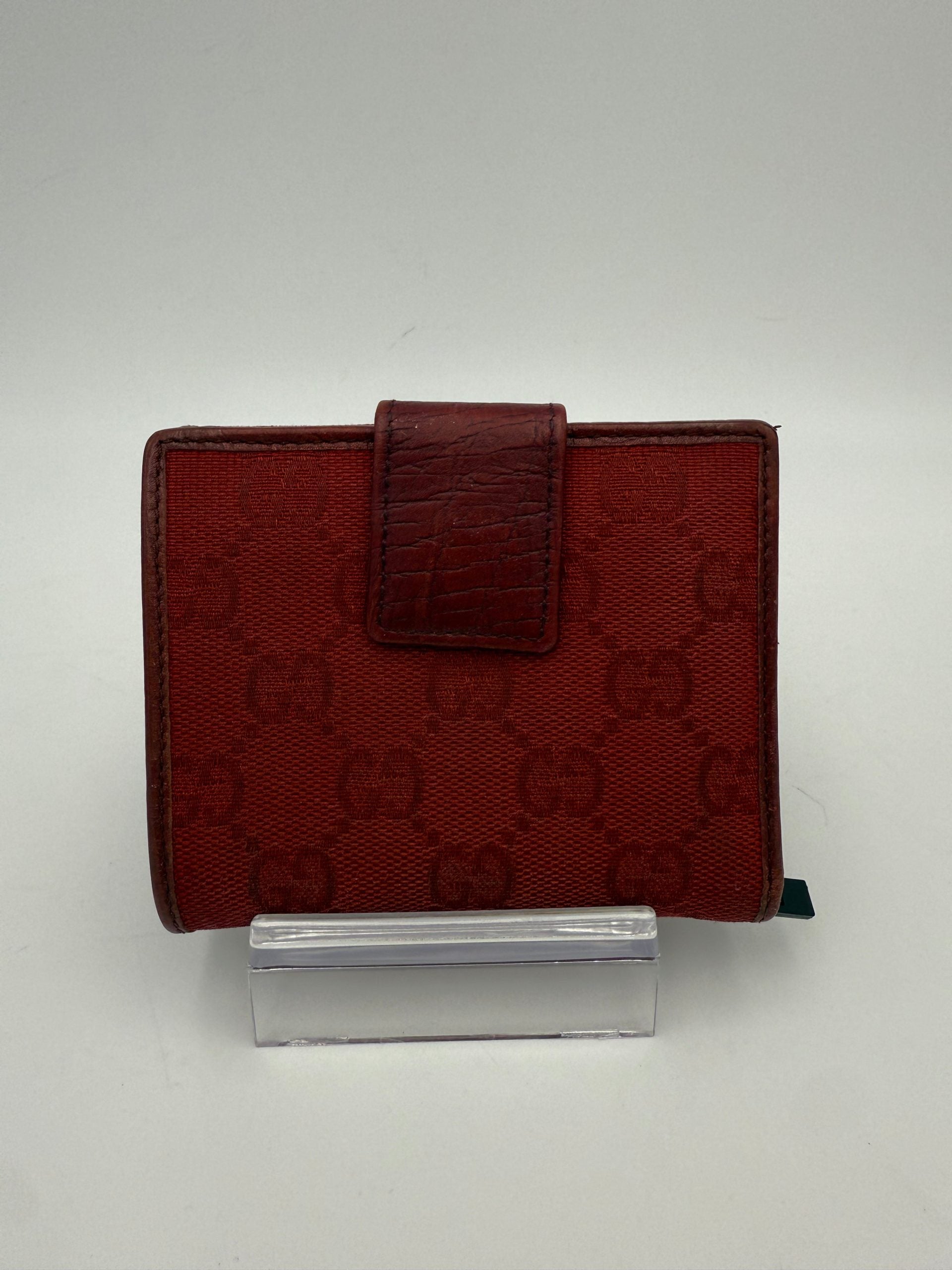 Gucci GUCCI Portafoglio compatto in tela GG