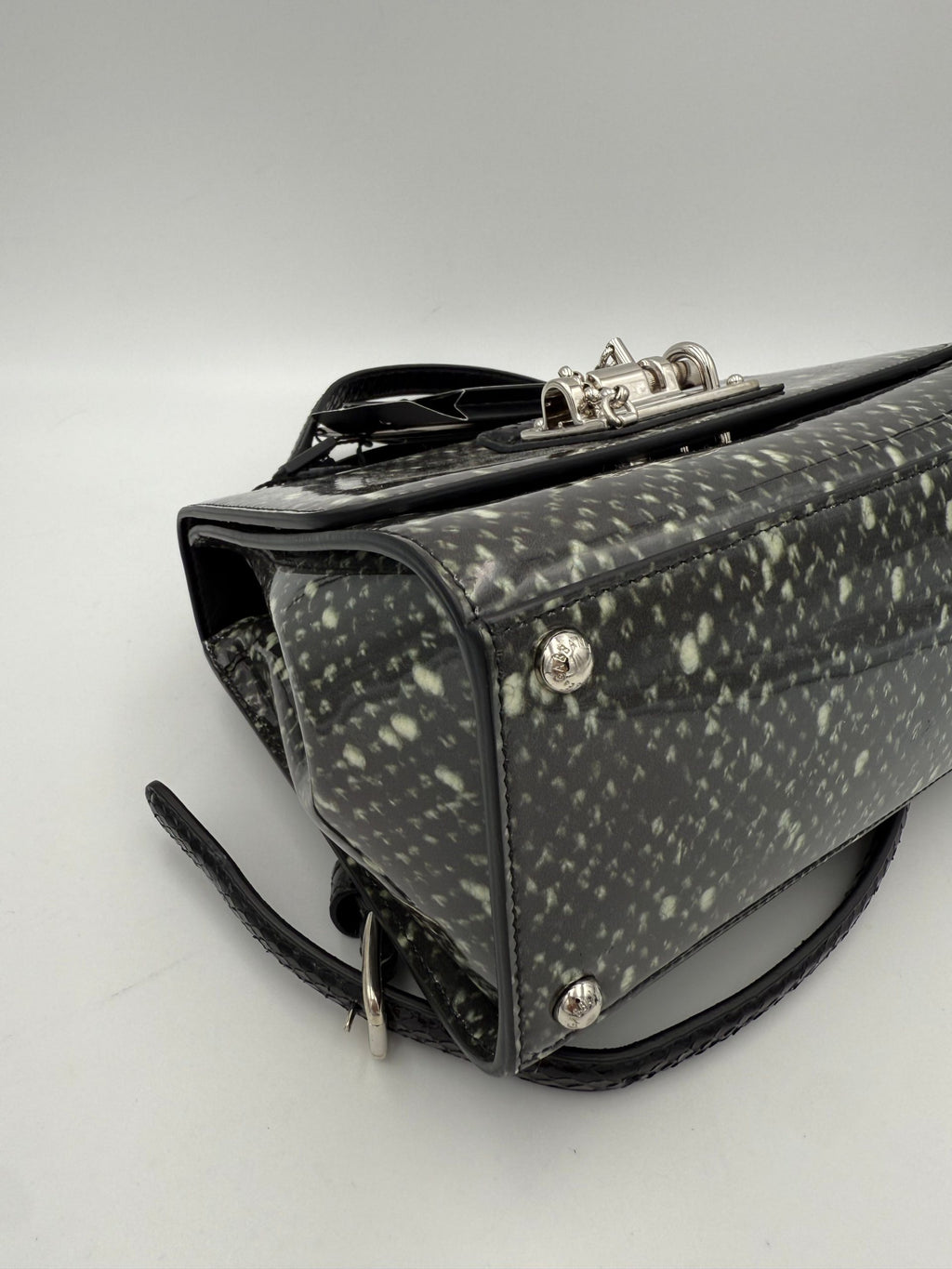 Dolce & Gabbana DOLCE & GABBANA Borsa a Mano Monica in Pitone e Vernice