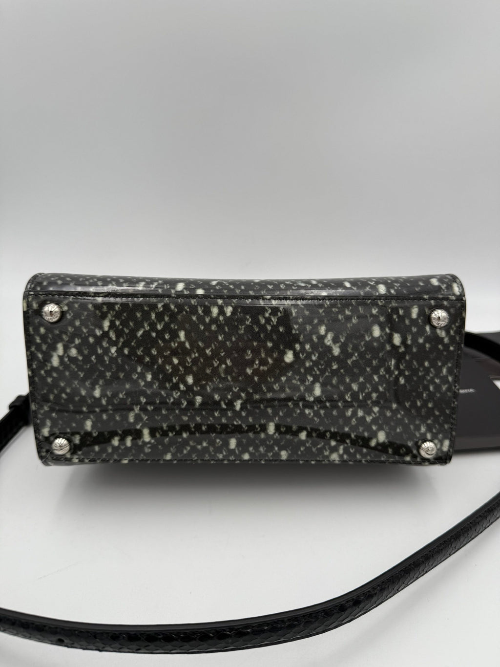 Dolce & Gabbana DOLCE & GABBANA Borsa a Mano Monica in Pitone e Vernice