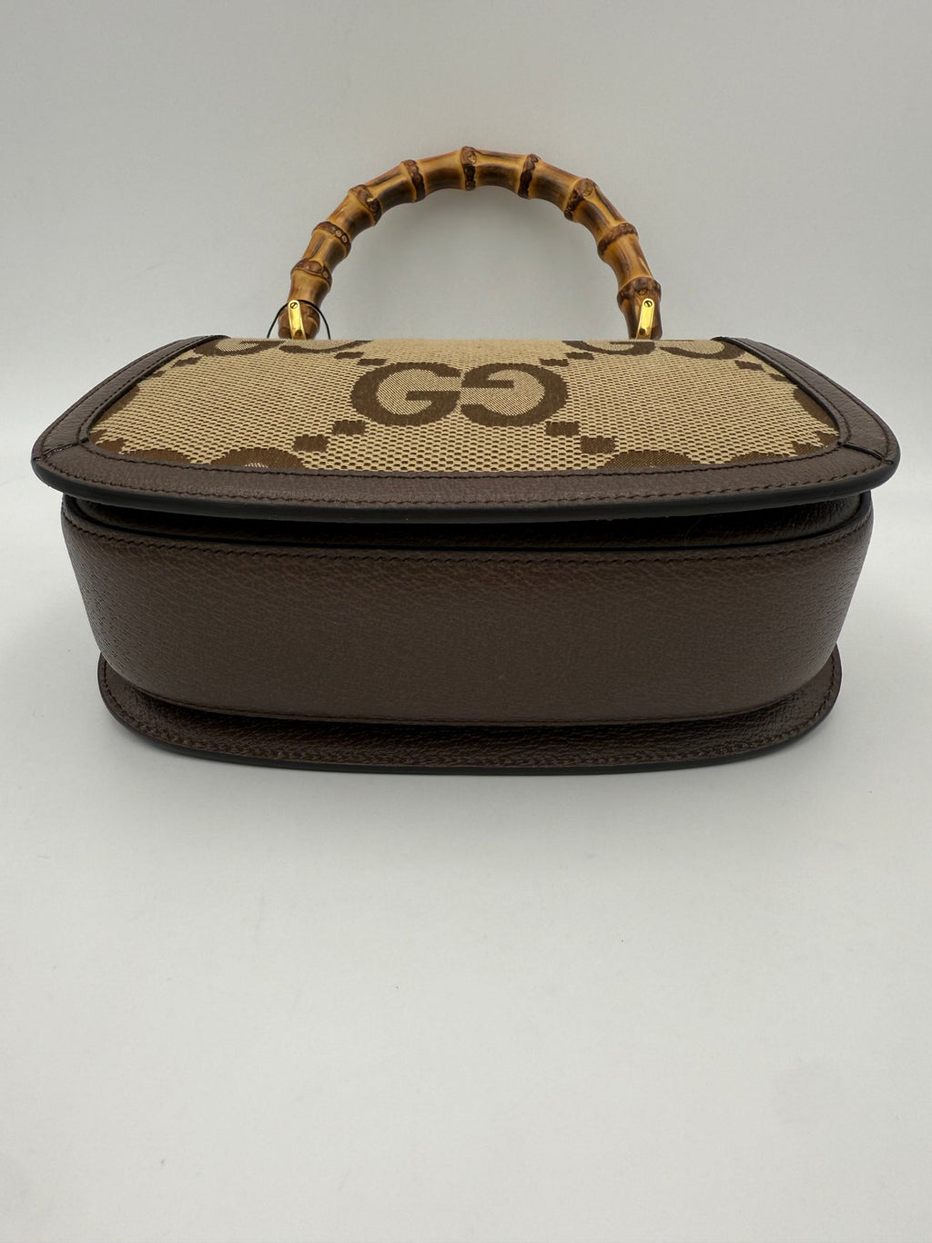Gucci GUCCI BAMBOO 1947 Borsa a mano in tela GG