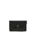 Borsa a Spalla Saint Laurent Nera in Pelle di Agnello Ovis Aries