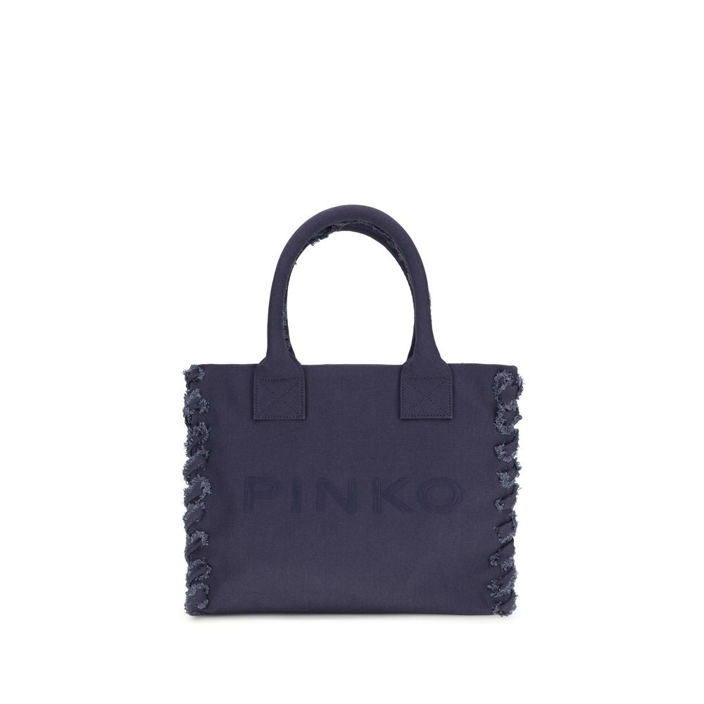 Borsa A Tracolla PINKO In Cotone Blu