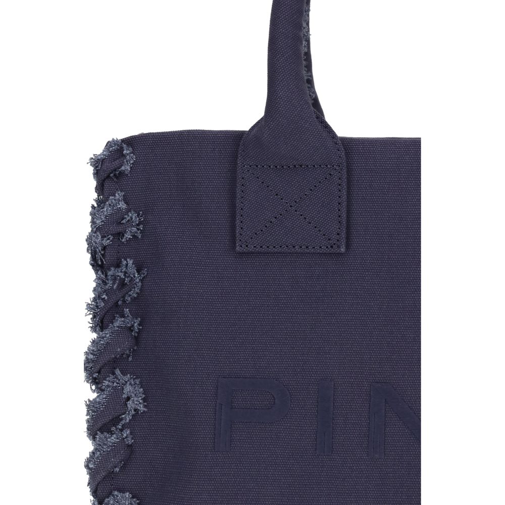 Borsa A Tracolla PINKO In Cotone Blu
