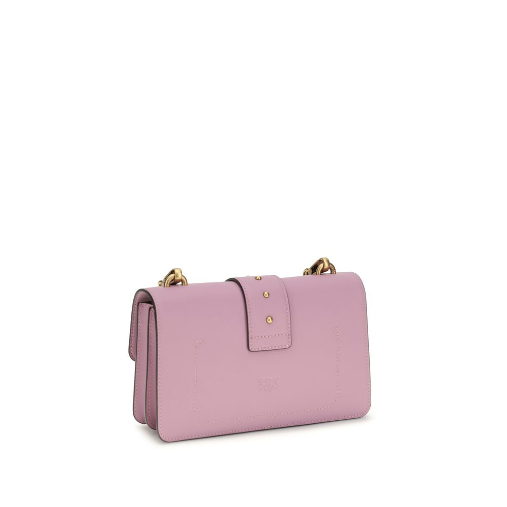 PINKO Borsa a Tracolla Multicolor in Pelle di Vitello Bos Taurus