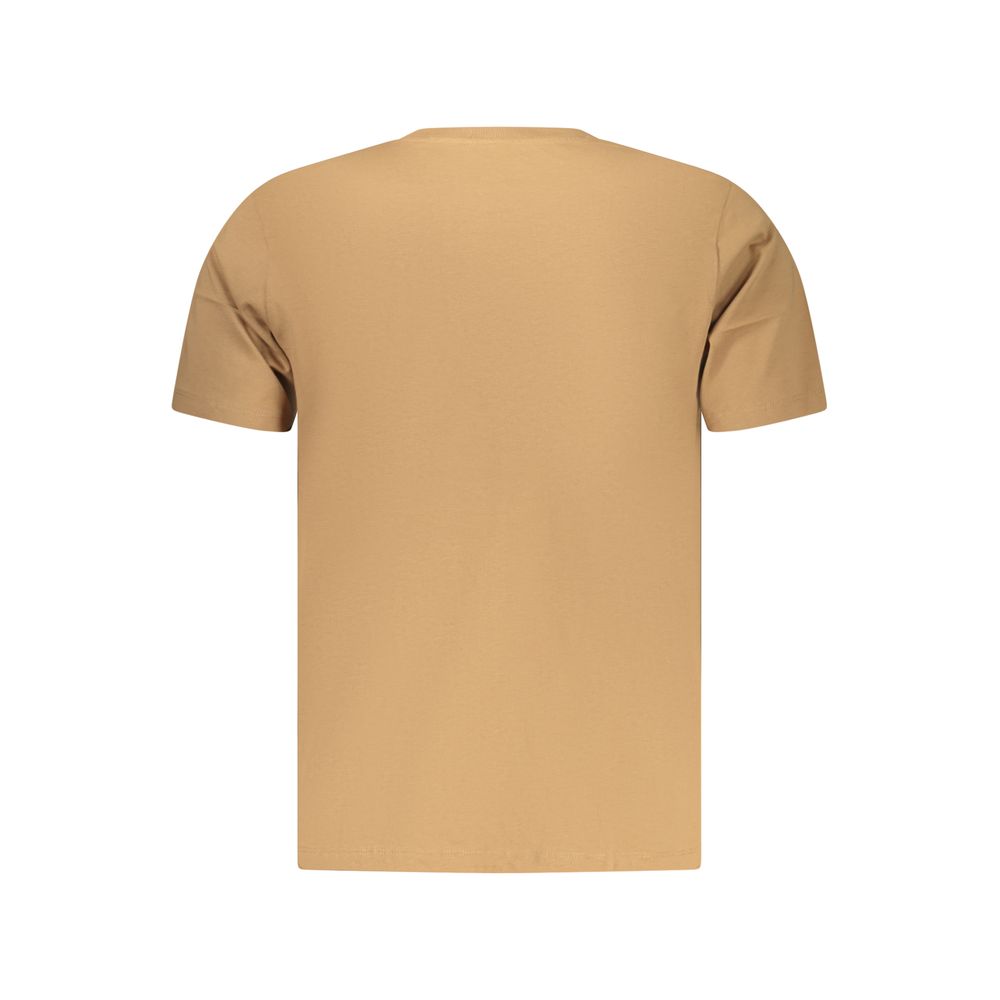 Pepe Jeans T-shirt da Uomo in Cotone Marrone