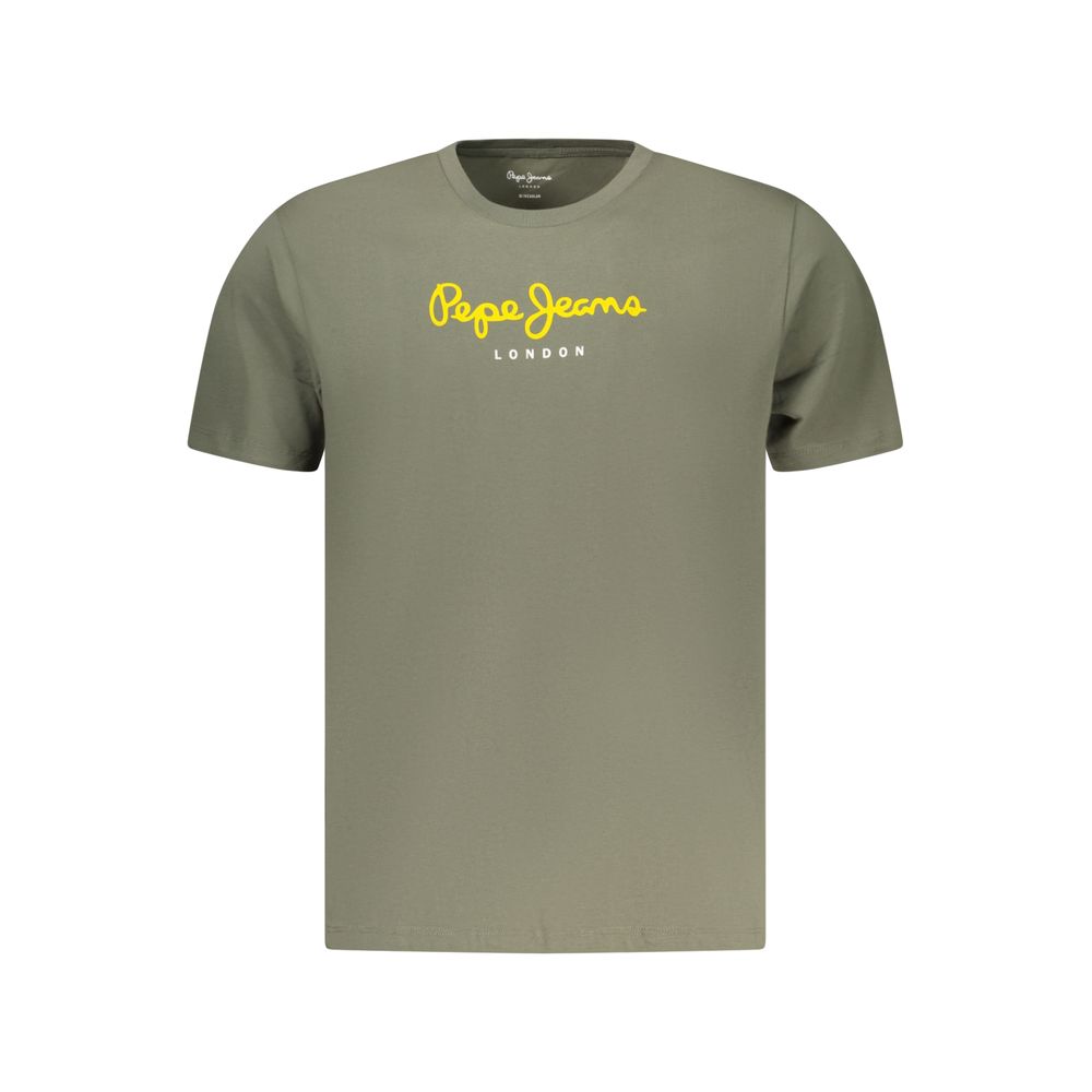 T-shirt da uomo Pepe Jeans in cotone verde