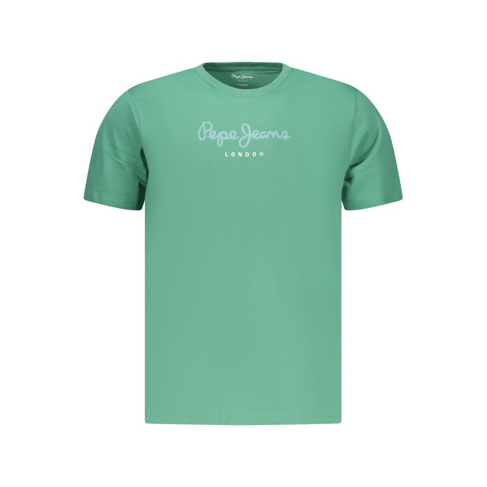 T-shirt da uomo Pepe Jeans in cotone verde