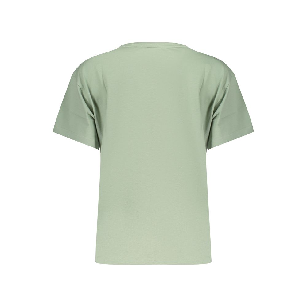 T-shirt da donna Pepe Jeans in cotone verde