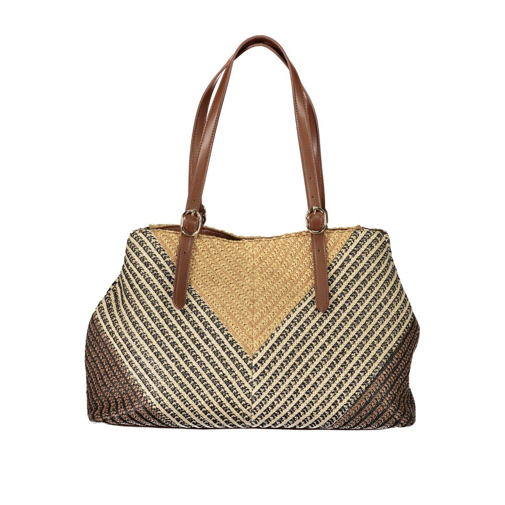 Borsa Twinset da donna in poliestere marrone