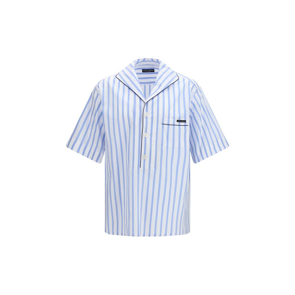 Camicia fantasia in cotone multicolore Dolce & Gabbana