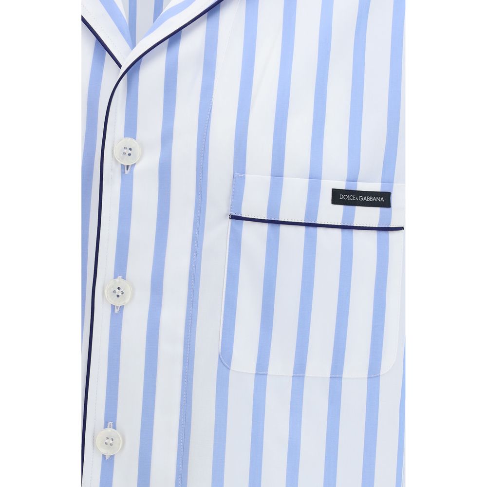 Camicia fantasia in cotone multicolore Dolce & Gabbana