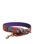 Tracolla per Borsa in Pelle Floreale Multicolore Dolce & Gabbana