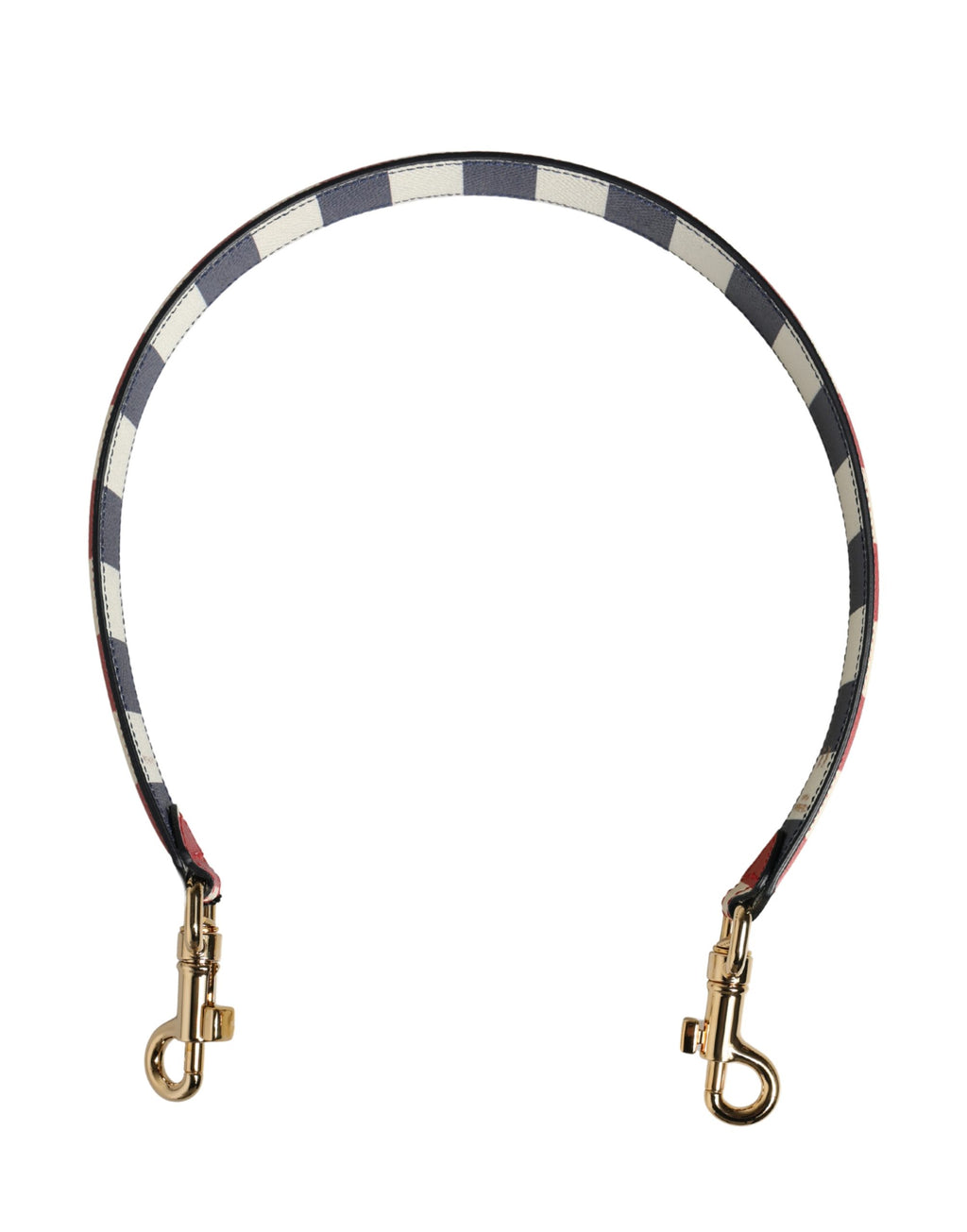 Tracolla per borsa Dolce & Gabbana in pelle multicolor a righe