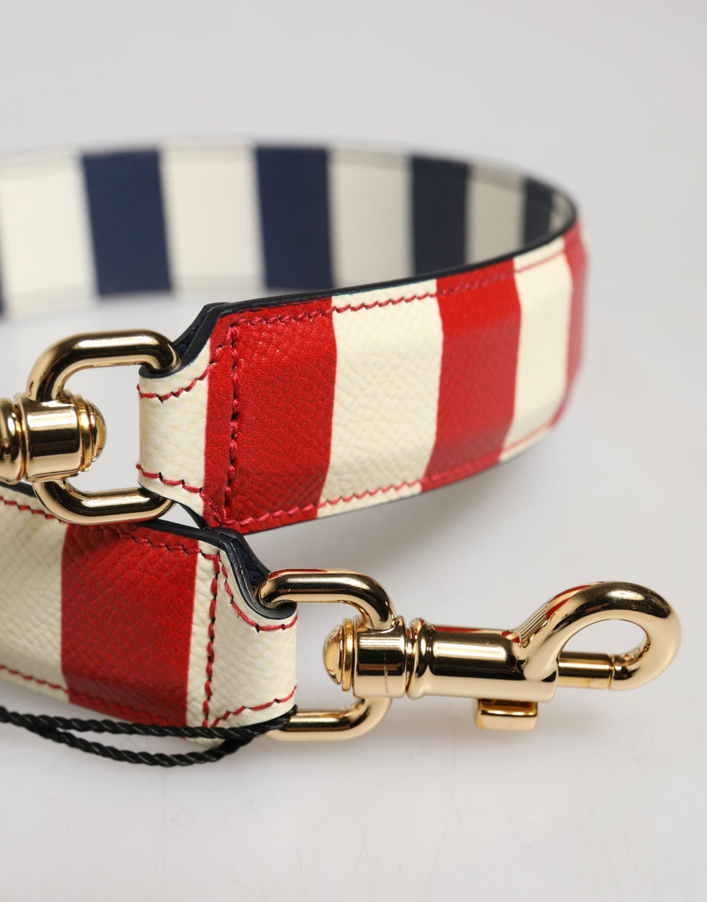 Tracolla per borsa Dolce & Gabbana in pelle multicolor a righe