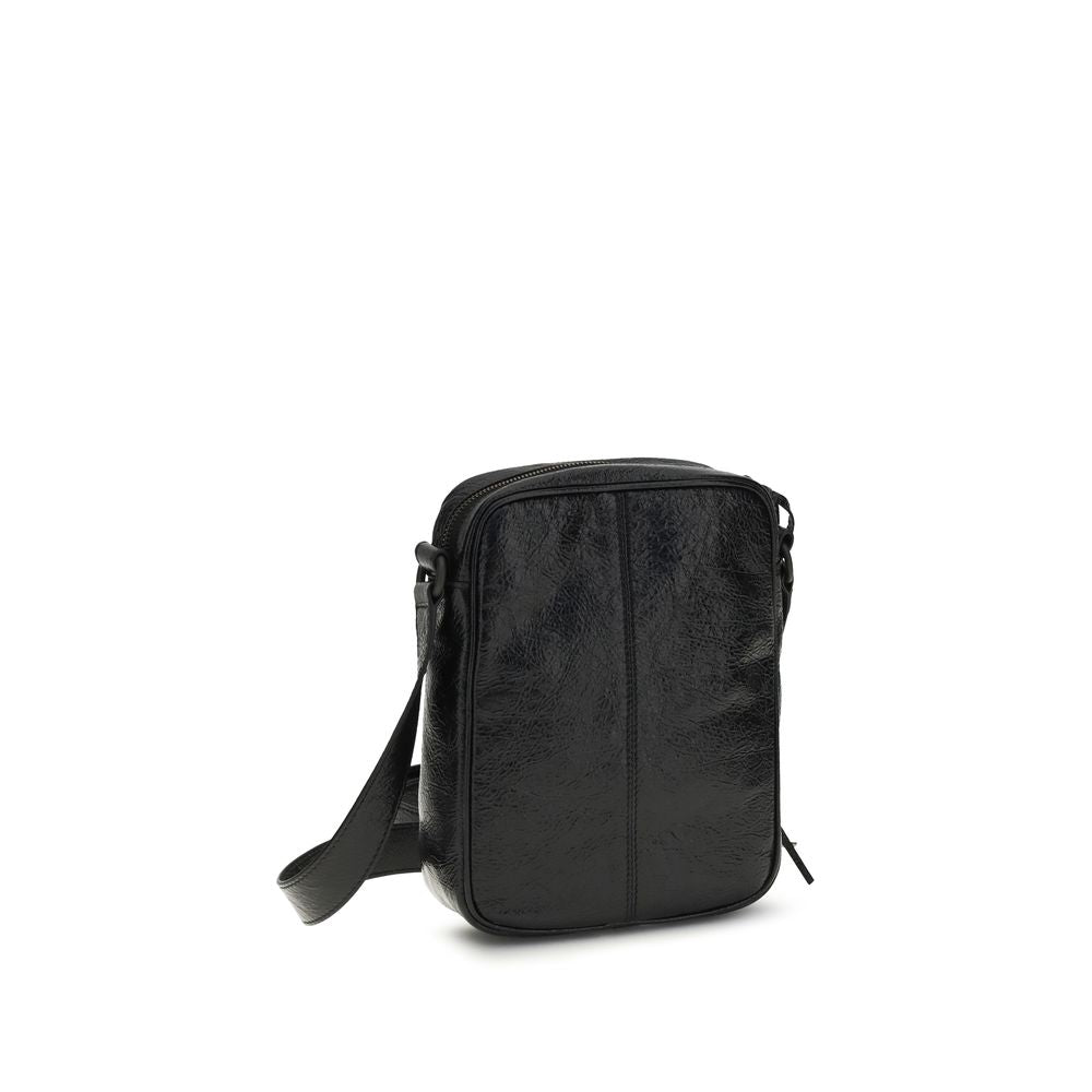 Borsa a Tracolla Balenciaga Nera in Agnello Ovis Aries Aries