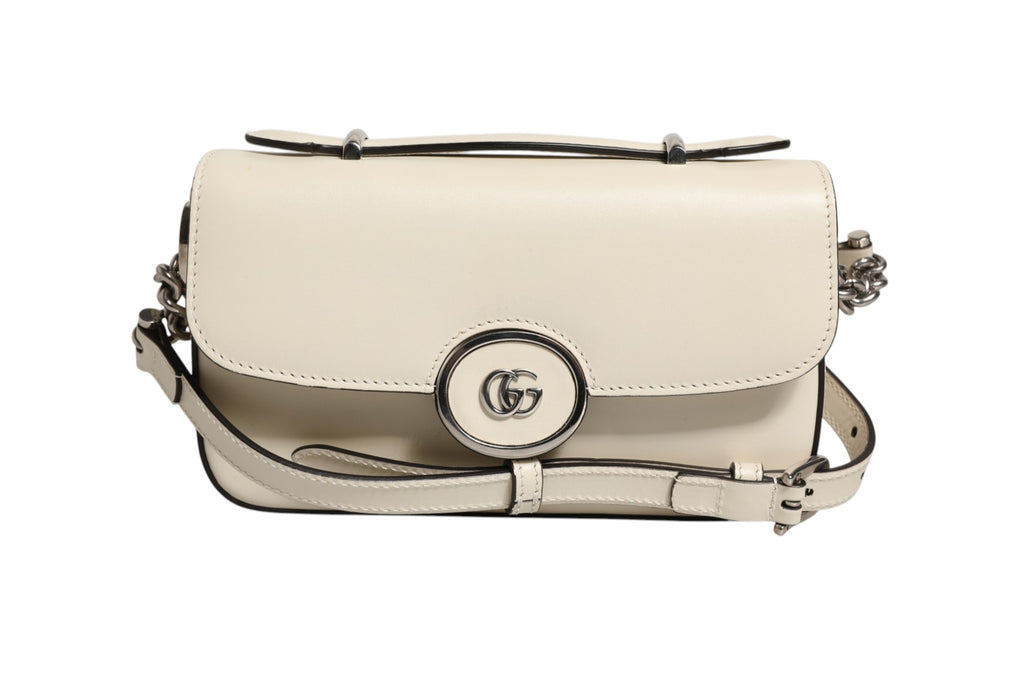Borsa a tracolla Gucci Petite GG con patta