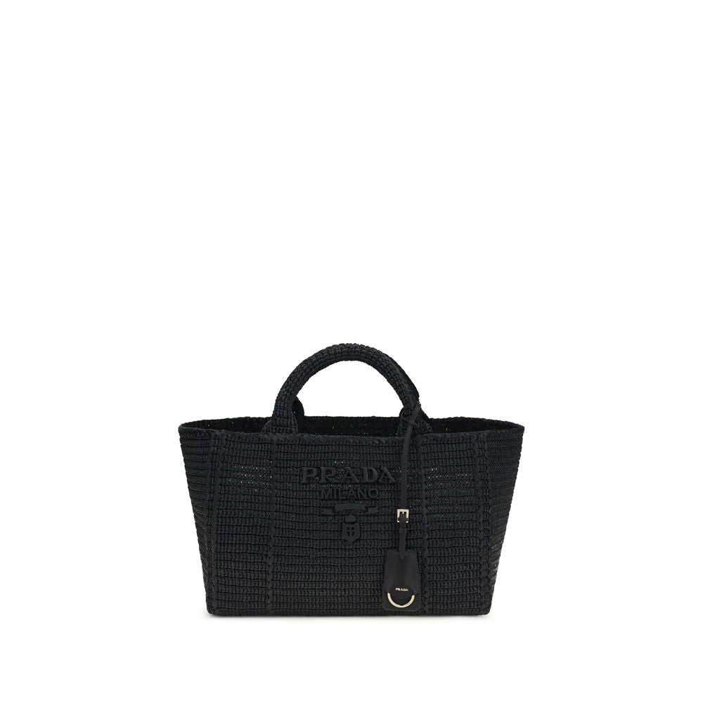 Borsa Prada Nera in Viscosa